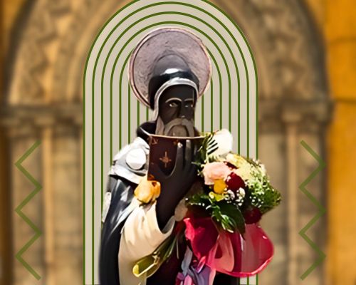 La statua nera di San Calogero di Agrigento