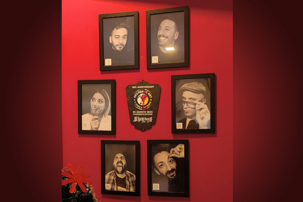 Lo staff del tattoo studio Andromac'art